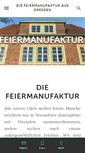 Mobile Screenshot of feiermanufaktur.de